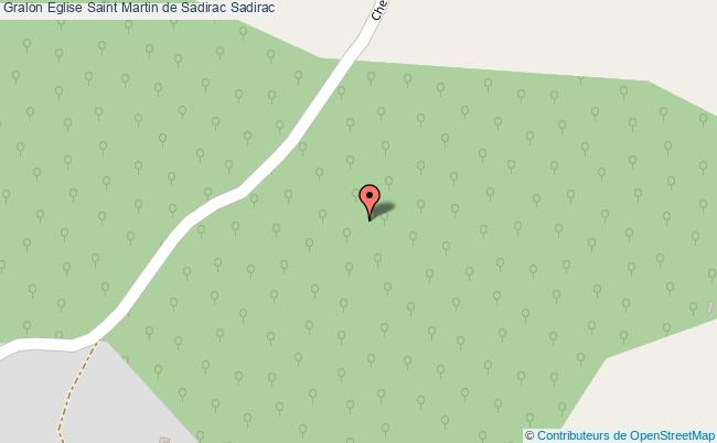 plan Eglise Saint Martin De Sadirac Sadirac Sadirac