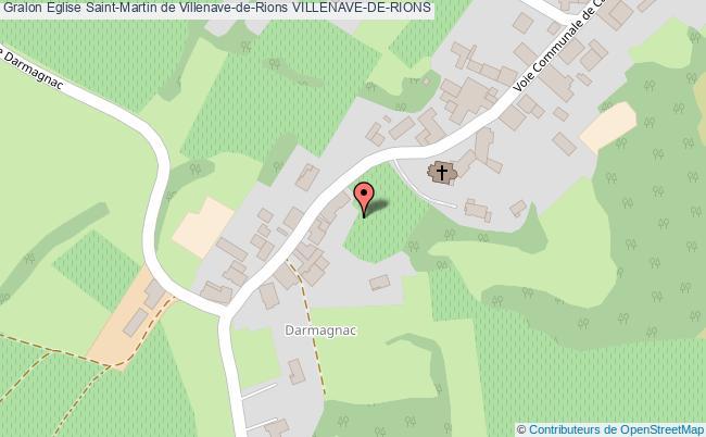 Eglise Saint-Martin de Villenave-de-Rions