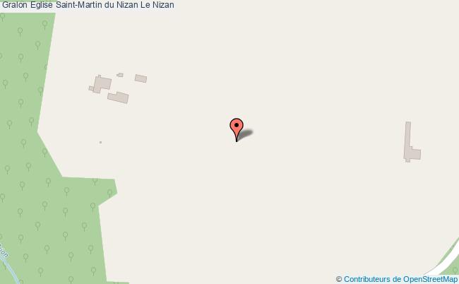 plan Eglise Saint-martin Du Nizan Le Nizan Le Nizan
