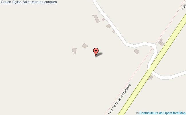 plan Eglise Saint-martin Lourquen Lourquen