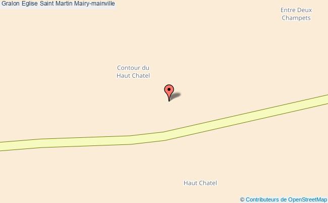 plan Eglise Saint Martin Mairy-mainville Mairy-mainville