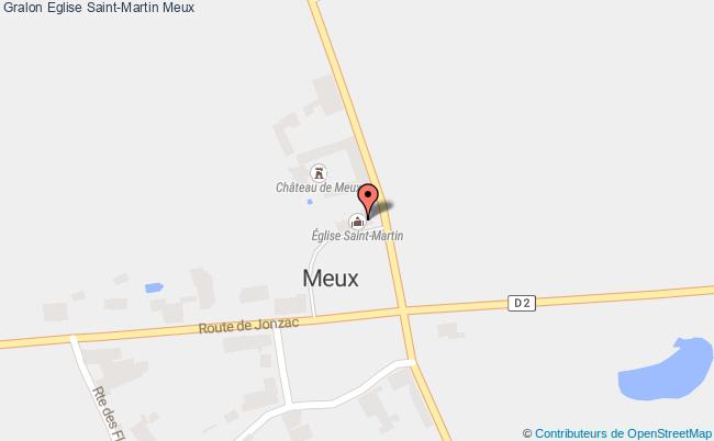 plan Eglise Saint-martin Meux Meux
