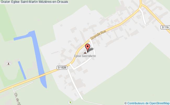 plan Eglise Saint-martin Mézières-en-drouais Mézières-en-Drouais