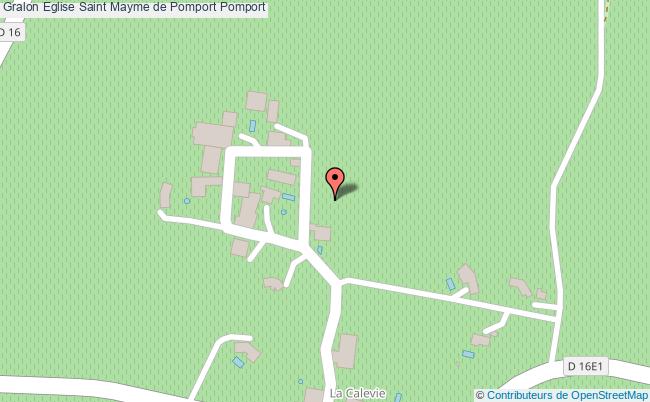 plan Eglise Saint Mayme De Pomport Pomport Pomport