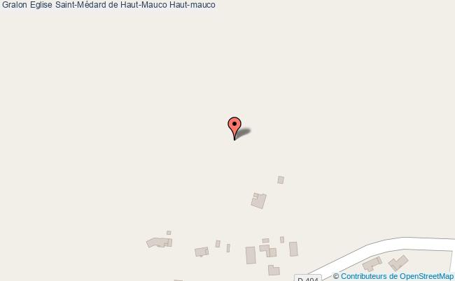 plan Eglise Saint-médard De Haut-mauco Haut-mauco Haut-mauco