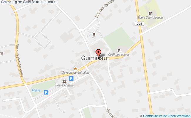 plan Eglise Saint-miliau Guimiliau Guimiliau