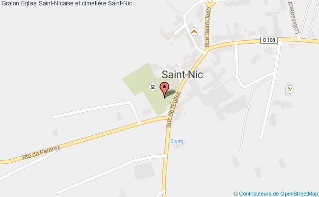 plan Eglise Saint-nicaise Et Cimetière Saint-nic Saint-Nic