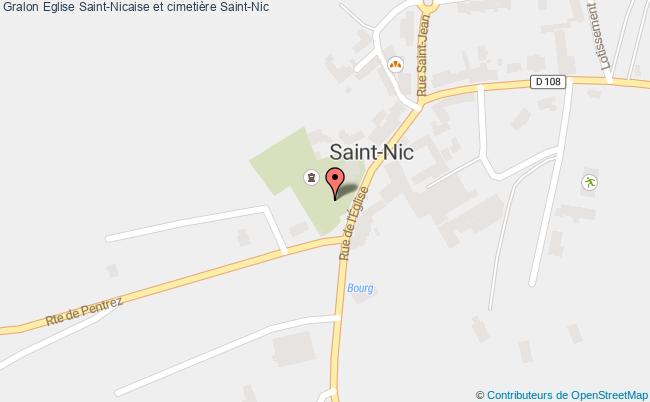 plan Eglise Saint-nicaise Et Cimetière Saint-nic Saint-Nic