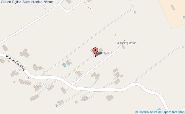 plan Eglise Saint Nicolas Nérac Nérac