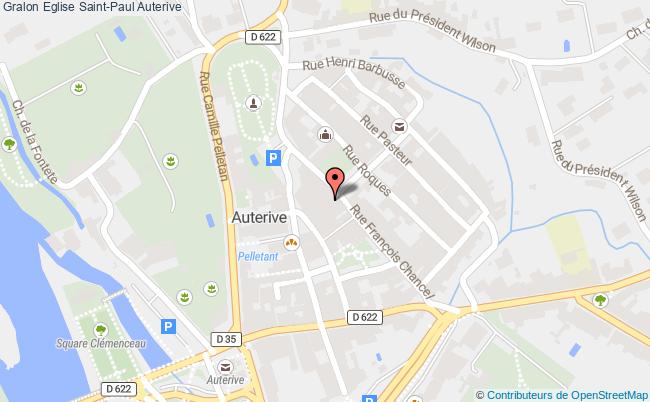 plan Eglise Saint-paul Auterive Auterive