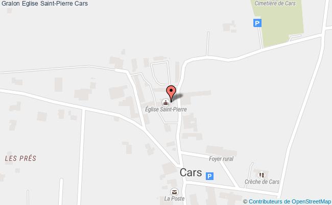 plan Eglise Saint-pierre Cars Cars