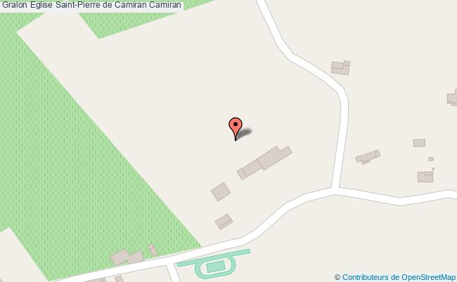 plan Eglise Saint-pierre De Camiran Camiran Camiran