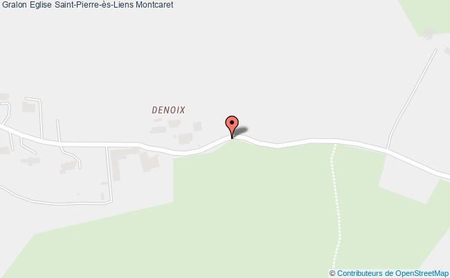 plan Eglise Saint-pierre-ès-liens Montcaret Montcaret
