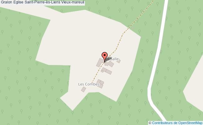 plan Eglise Saint-pierre-ès-liens Vieux-mareuil Vieux-mareuil