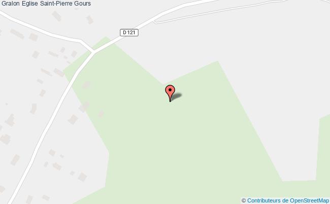plan Eglise Saint-pierre Gours Gours