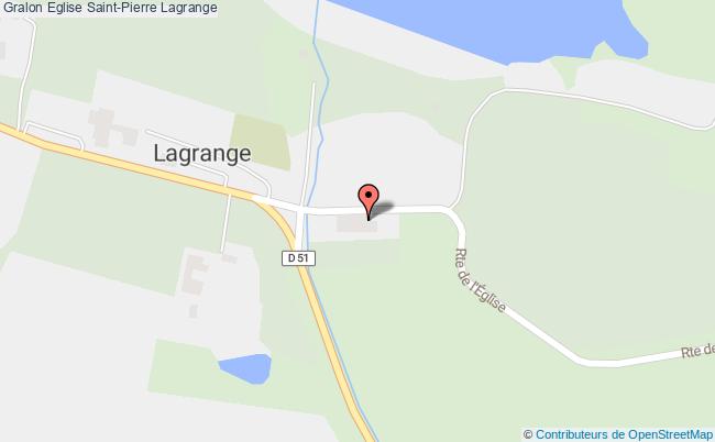 plan Eglise Saint-pierre Lagrange Lagrange