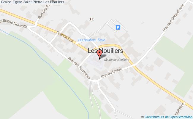 plan Eglise Saint-pierre Les Nouillers Les Nouillers