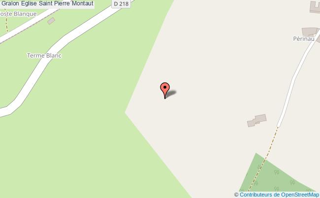 plan Eglise Saint Pierre Montaut Montaut