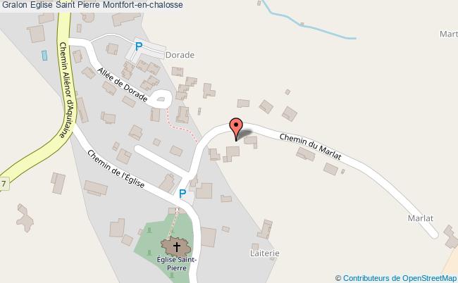 plan Eglise Saint Pierre Montfort-en-chalosse Montfort-en-chalosse