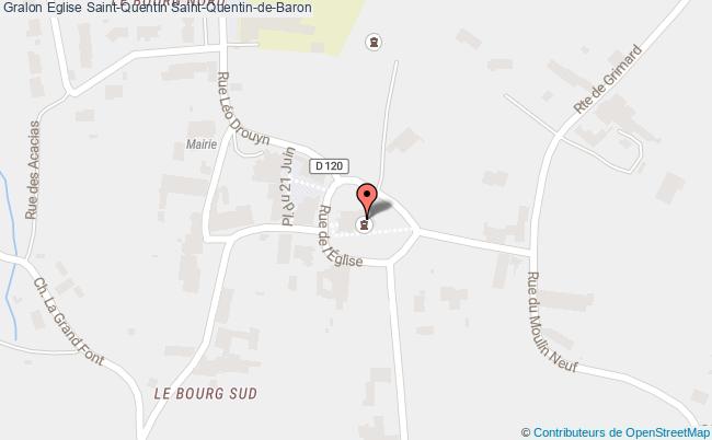 Eglise saintquentin Saintquentindebaron tourisme