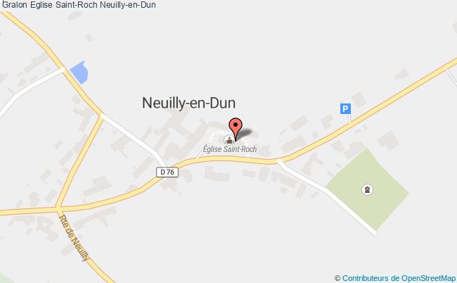 plan Eglise Saint-roch Neuilly-en-dun Neuilly-en-Dun