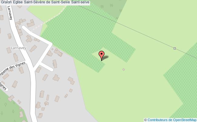 plan Eglise Saint-sévère De Saint-selve Saint-selve Saint-selve