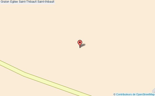 plan Eglise Saint-thibault Saint-thibault Saint-thibault