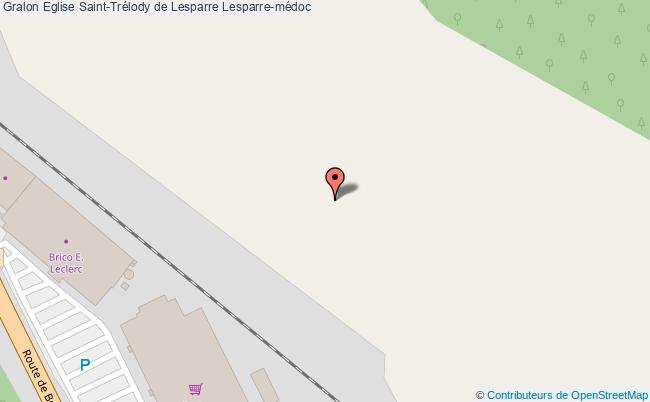 plan Eglise Saint-trélody De Lesparre Lesparre-médoc Lesparre-médoc