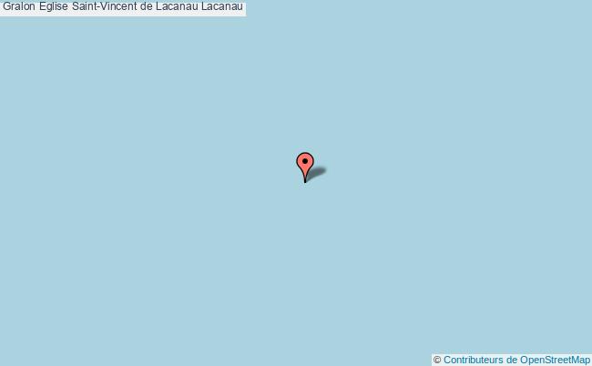 plan Eglise Saint-vincent De Lacanau Lacanau Lacanau