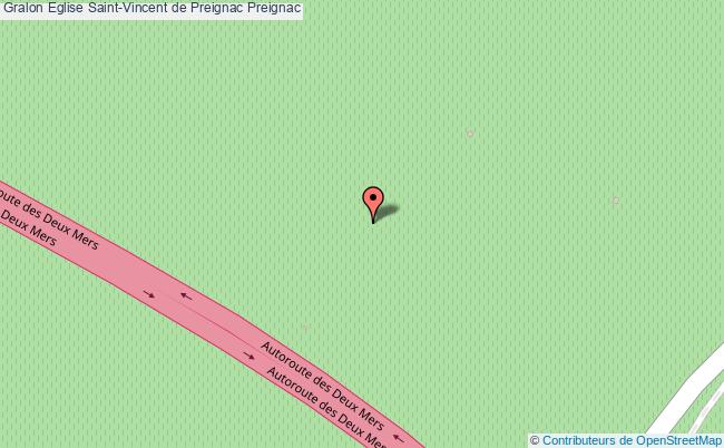 plan Eglise Saint-vincent De Preignac Preignac Preignac