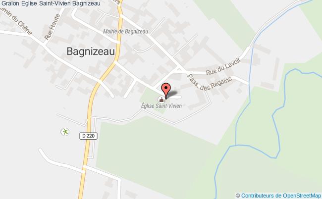 Eglise saintvivien Bagnizeau tourisme