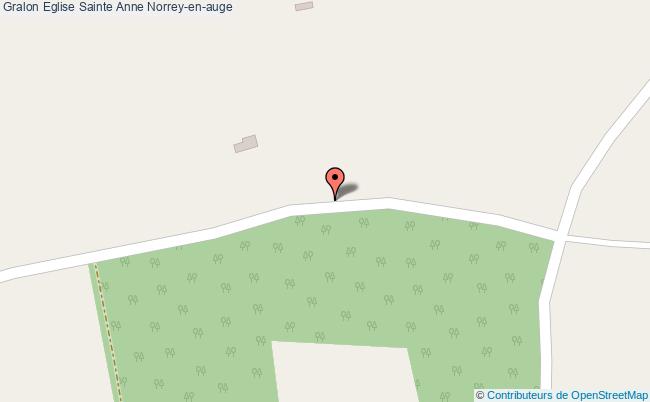 plan Eglise Sainte Anne Norrey-en-auge Norrey-en-auge