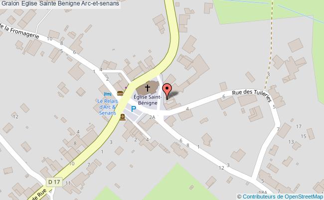 plan Eglise Sainte Benigne Arc-et-senans Arc-et-senans