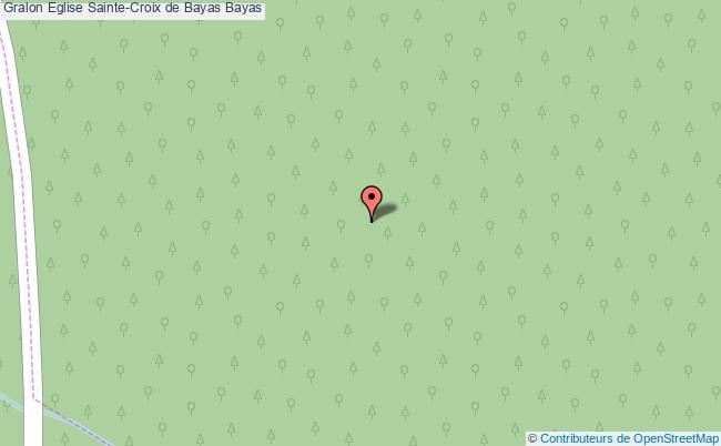 plan Eglise Sainte-croix De Bayas Bayas Bayas