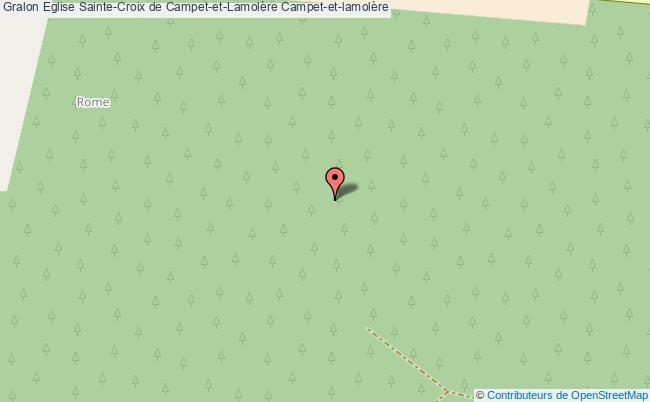 Eglise Sainte-Croix de Campet-et-Lamolère