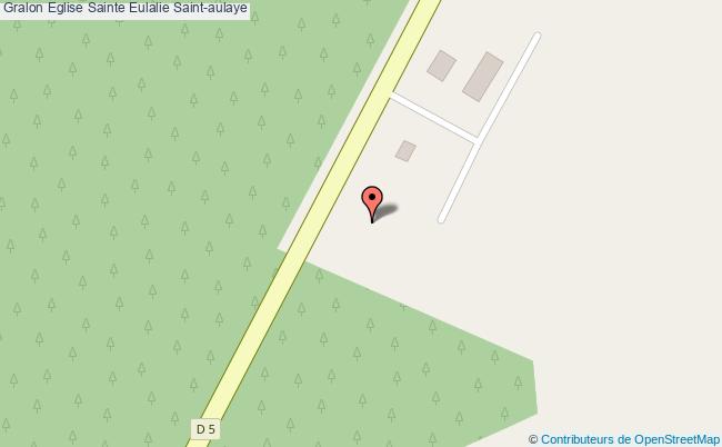 plan Eglise Sainte Eulalie Saint-aulaye Saint-aulaye