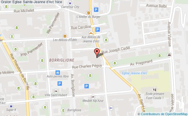 plan Eglise Sainte-jeanne D'arc Nice Nice