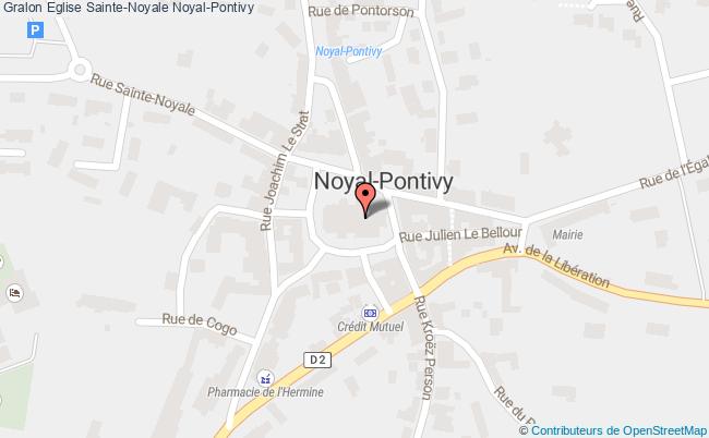 plan Eglise Sainte-noyale Noyal-pontivy Noyal-Pontivy