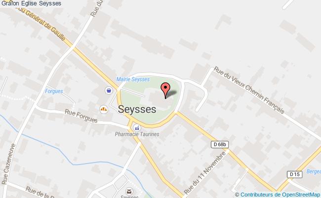 plan Eglise Seysses Seysses