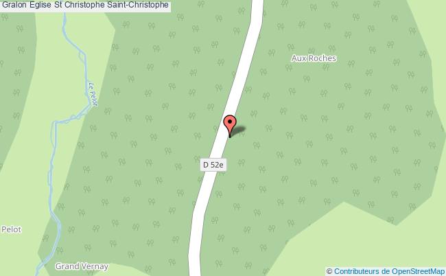 plan Eglise St Christophe Saint-christophe Saint-Christophe