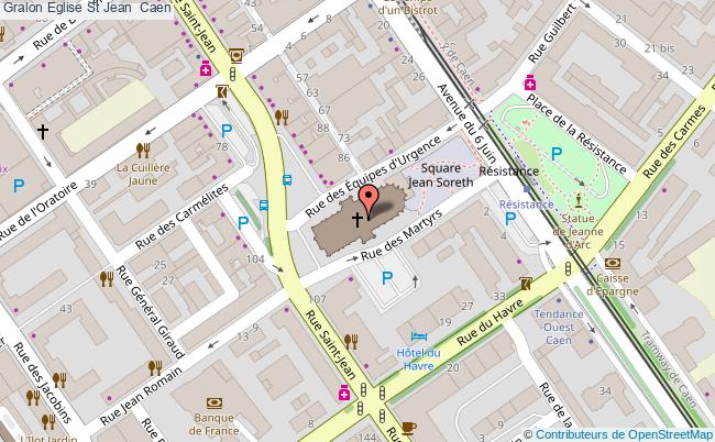 plan eglise st jean caen 17590