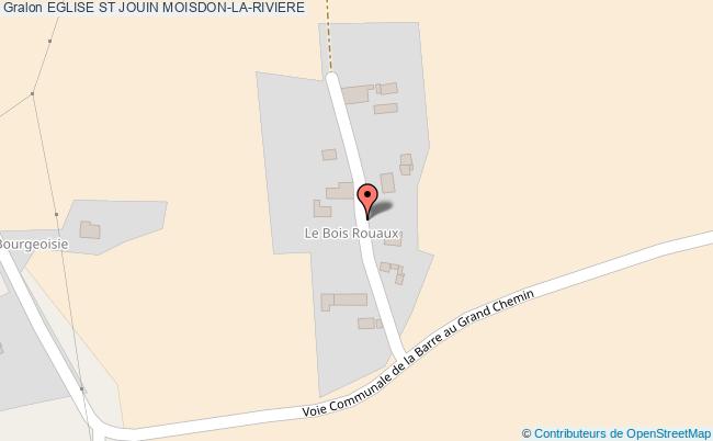 plan Eglise St Jouin Moisdon-la-riviere MOISDON-LA-RIVIERE