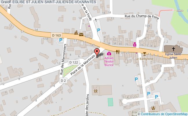 plan Eglise St Julien Saint-julien-de-vouvantes SAINT-JULIEN-DE-VOUVANTES