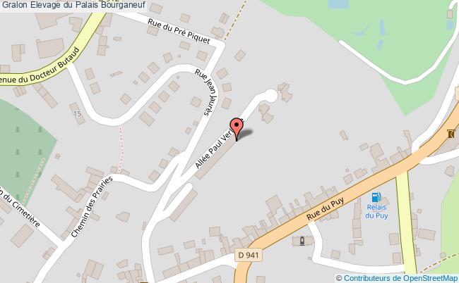 plan Elevage Du Palais Bourganeuf Bourganeuf