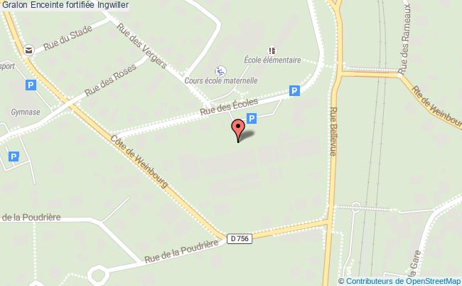 plan Enceinte Fortifiée Ingwiller Ingwiller