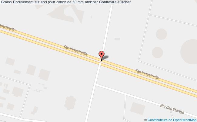 Encuvement sur abri pour canon de 50 mm antichar