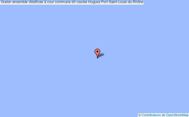 plan Ensemble D'édifices à Cour Commune Dit Courée Hugues Port-saint-louis-du-rhône Port-Saint-Louis-du-Rhône