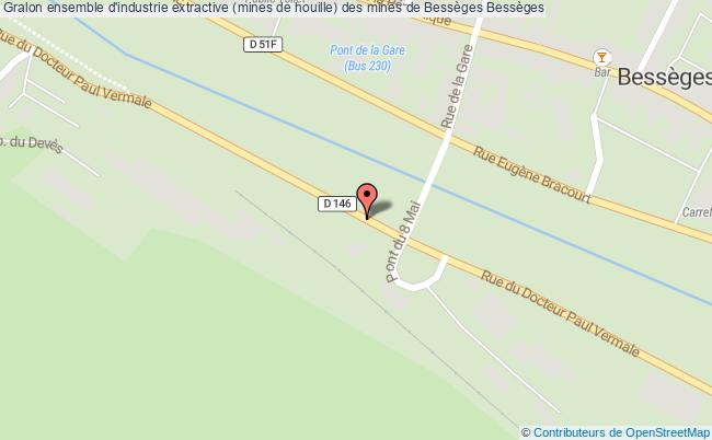 ensemble d'industrie extractive (mines de houille) des mines de Bessèges