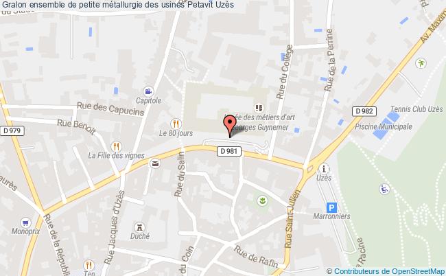 ensemble de petite métallurgie des usines Petavit