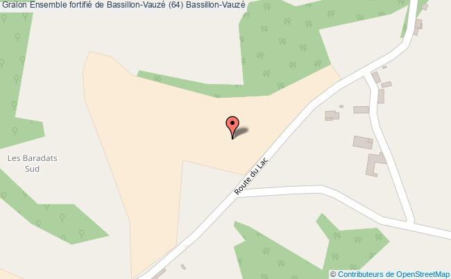 Ensemble fortifié de Bassillon-Vauzé (64)